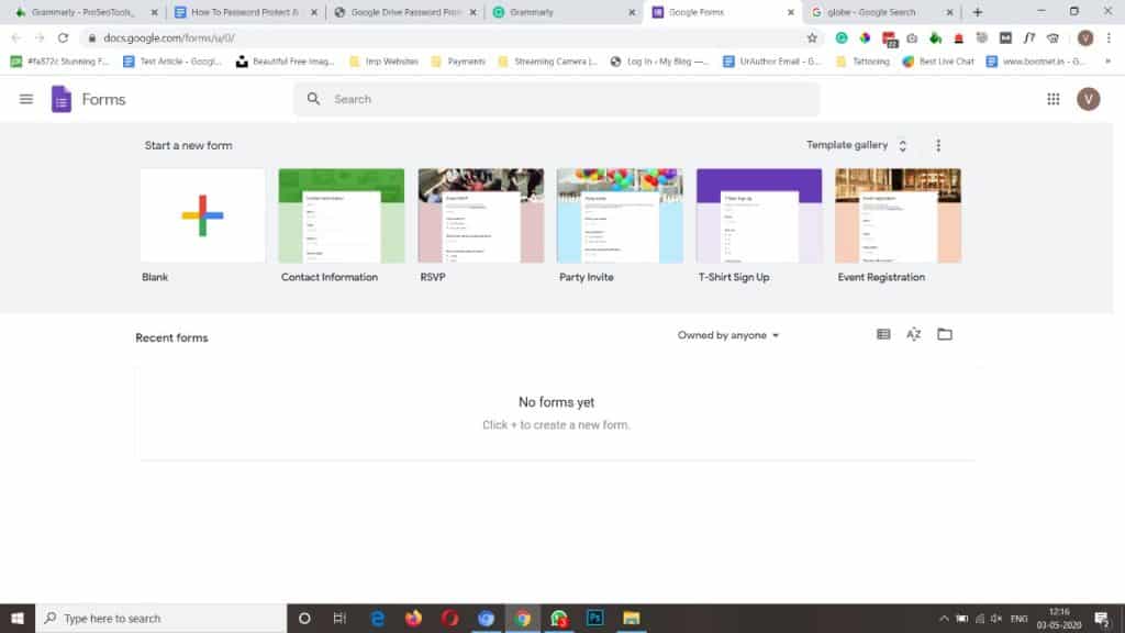 how to password protect google drive folder