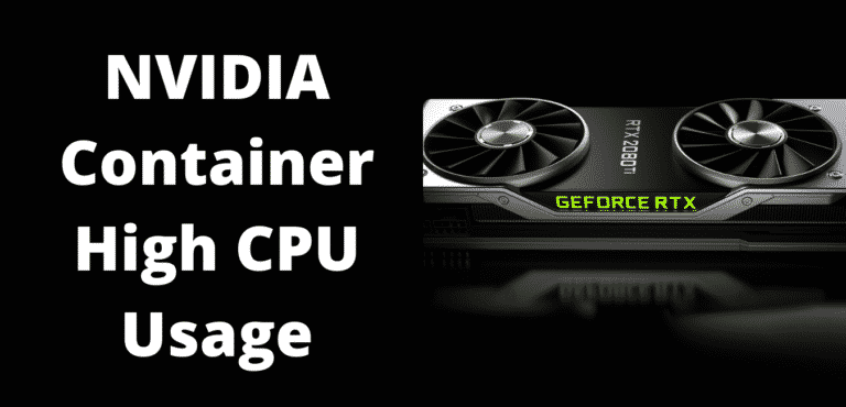 Nvidia container грузит диск